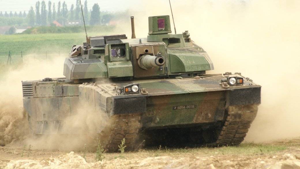 Танк AMX-56 Leclerc
